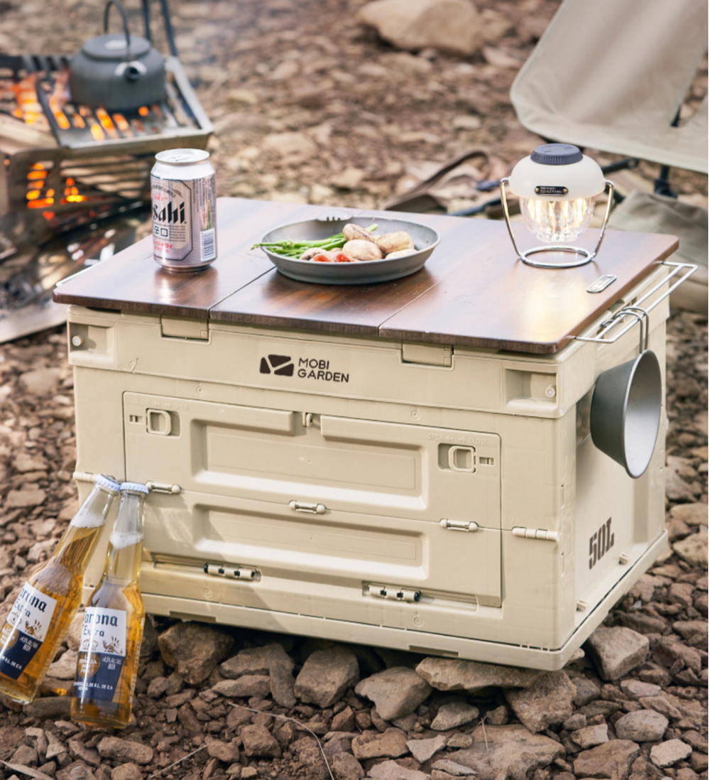 Ящик походный зеленый 50 литров