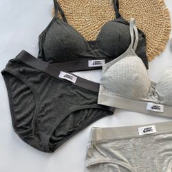 Комплект в рубчик зі сліпами