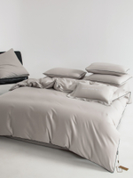 Комплект постельного белья Однотонный Сатин Элитный OCE002