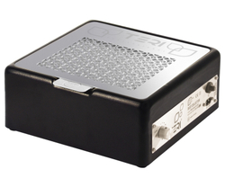 Настольная маникюрная вытяжка с HEPA фильтром Teri Turbo M, цвет черный (сетка металлик)