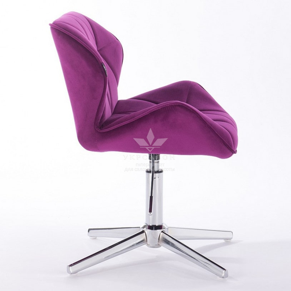 Стільчик клієнта Paris velor cross