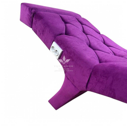 Анатомическая кушетка Mark 333-01 с регулировкой подголовника для лашмейкеров и бровистов