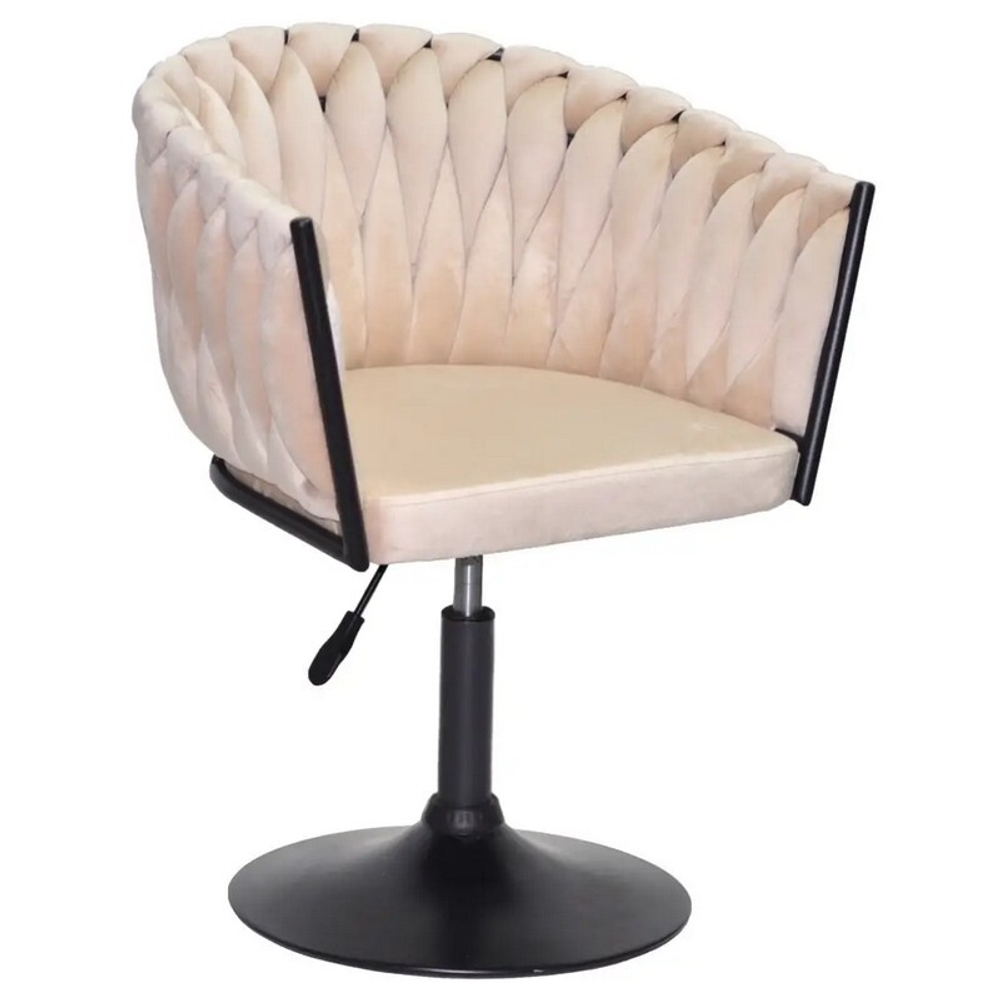 Парикмахерское кресло Lolita Black на диске