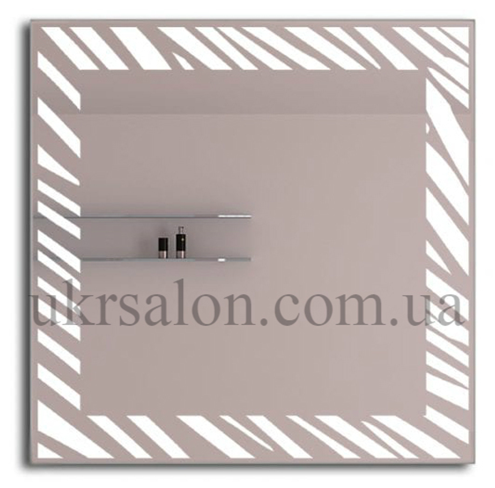 Зеркало Zebrano с подсветкой