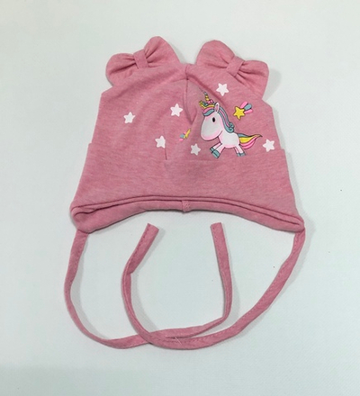 Шапочка "Єдиноріжка", бавовна ТМ "Fido"(р. 38-40)