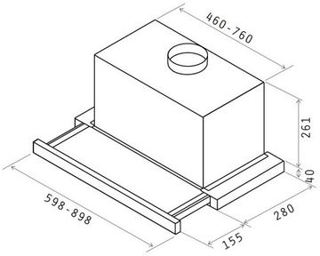 Витяжка ELICA ELITE 26 IX/A/90/VT