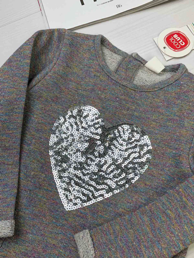 Сукня, двунитка петля з люрексом ТМ "Cool club" (68 см)