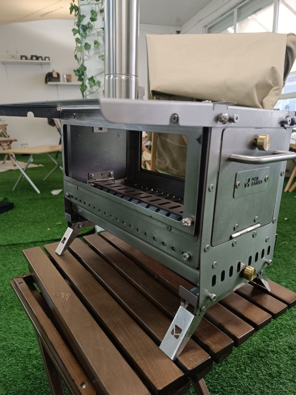 Печь дровяная для пикника