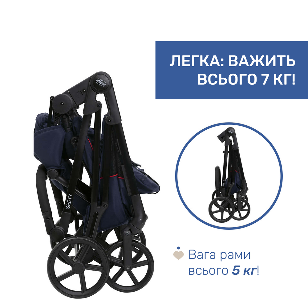 Универсальная коляска 2 в 1 Chicco Seety