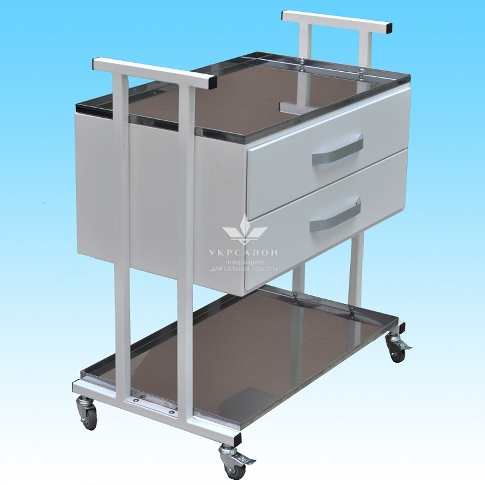 Процедурний візок із нержавіючої сталі СТ-А-2