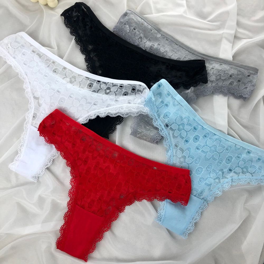 Мереживні трусики з візернком