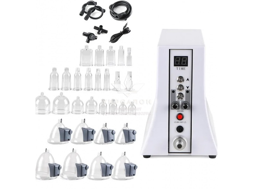 Аппарат 2-в-1 368 акуумно-вибрационного массажа с шариковой насадкой