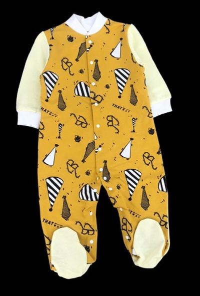 Чоловічок «Принт», футер ТМ "Happy ToT" (80 см)