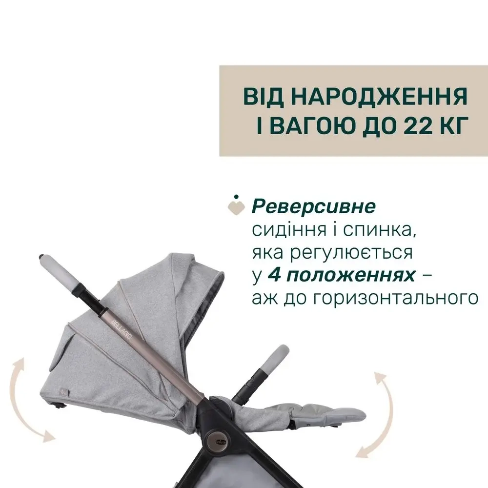 Универсальная коляска 2 в 1 Chicco Bellagio