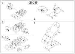 Педикюрно-косметологічне крісло 235
