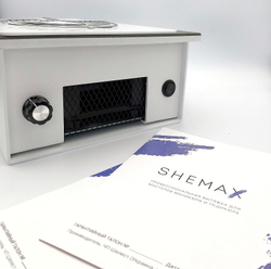 Врезная вытяжка для маникюра с фильтром SheMax, 66 ватт