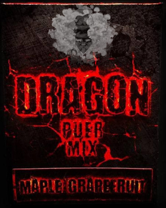 Бестабачная смесь Dragon Puer Mix - Maple Grapefruit (Драгон Пуэр - Грейпфрут) 50г