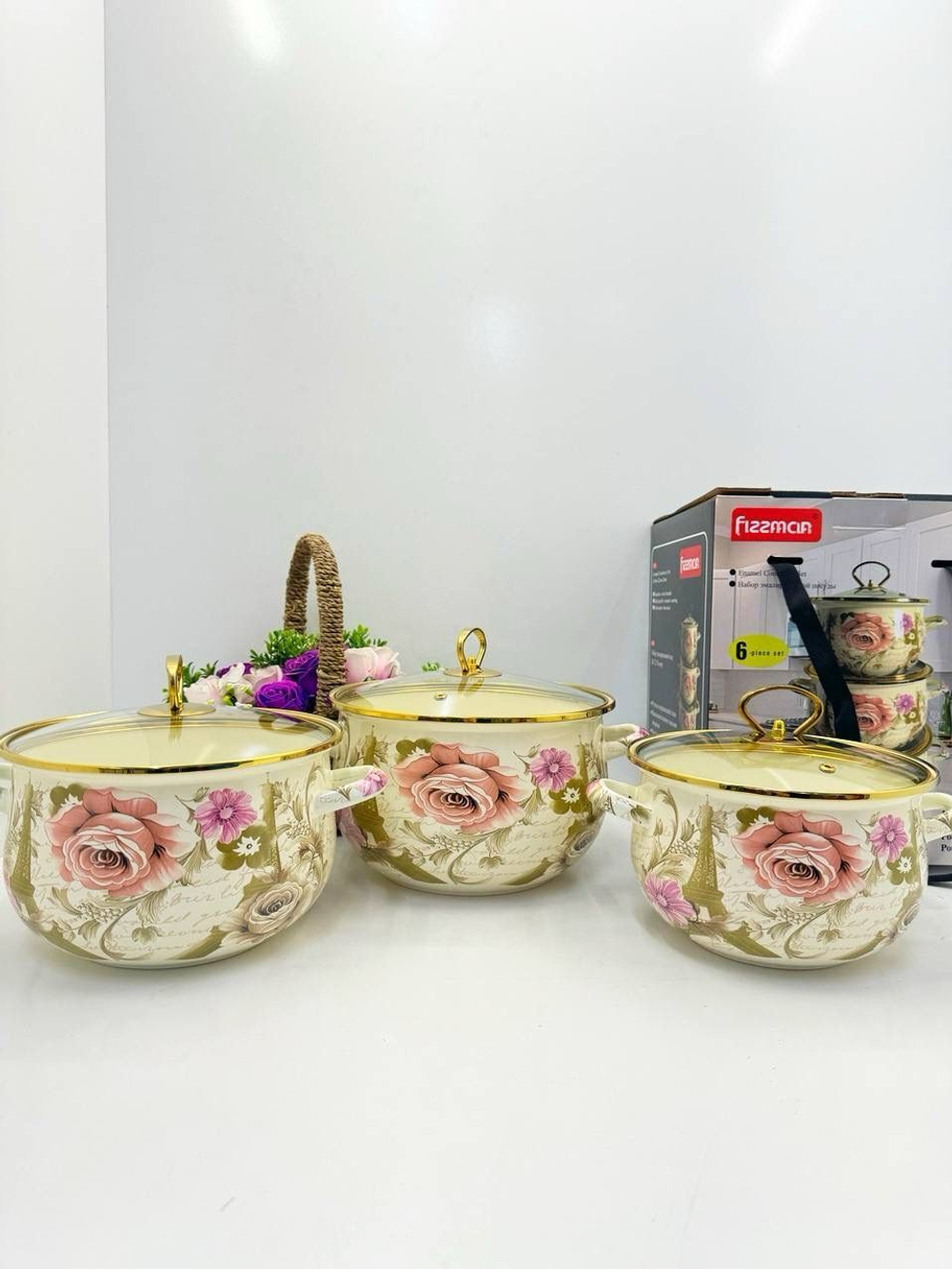 Набор кастрюлей Fissman 8114