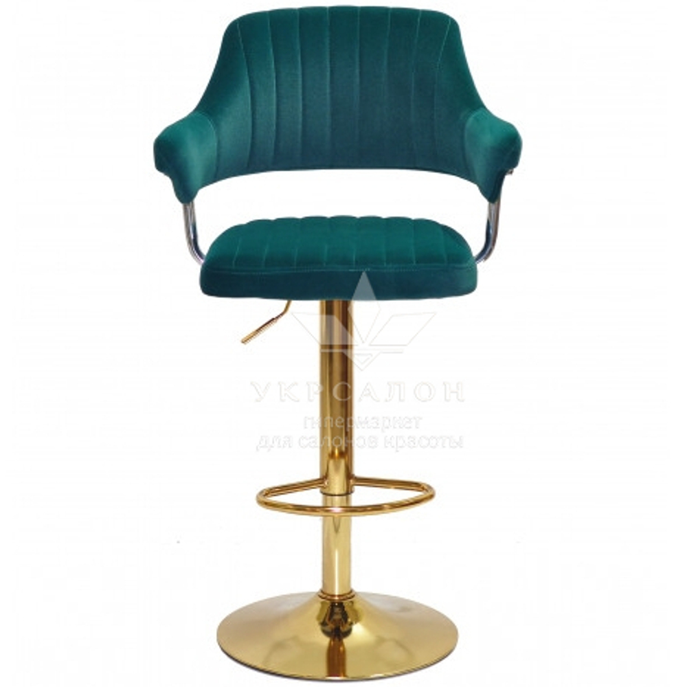 Стільчик для візажу Jef velor Gold