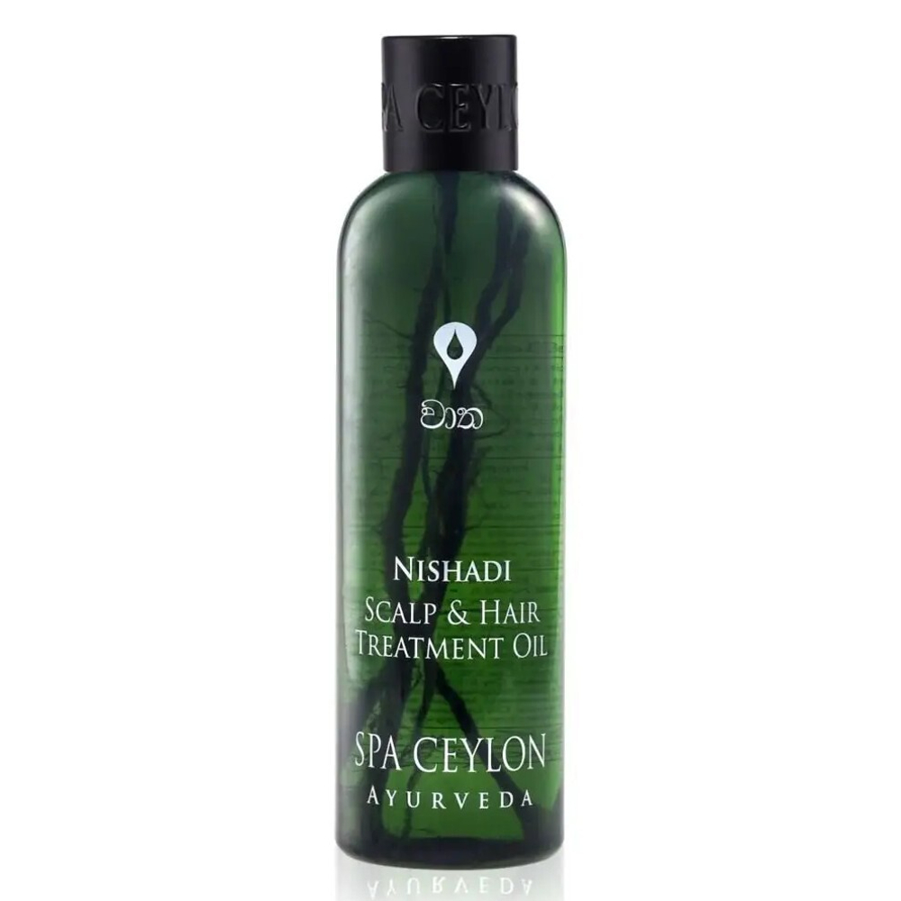 Масло лечебное для сухой кожи головы и волос Нишади 250 мл, SPA Ceylon