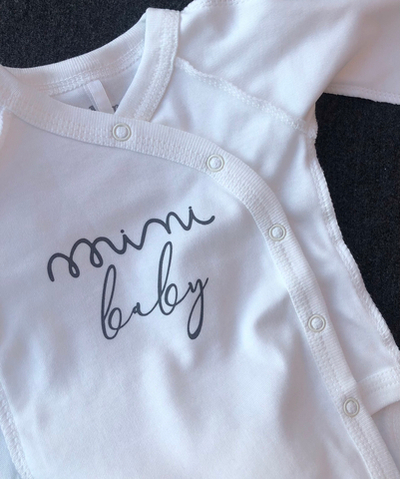 Боді з довгим рукавом "Mini baby", інтерлок ТМ "Sweet Mario" (56 см)