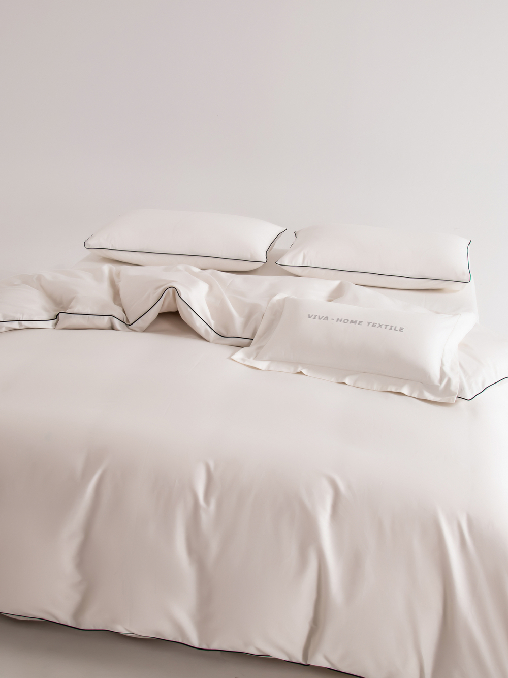 Комплект постельного белья Однотонный Сатин Элитный OCE023