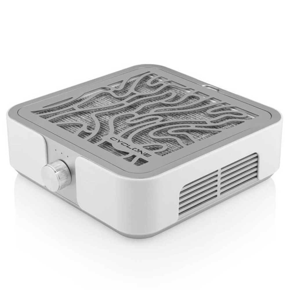 Витяжка Cyclone X2 Silver з НЕРА-фільтром 72W для манікюру та педикюру