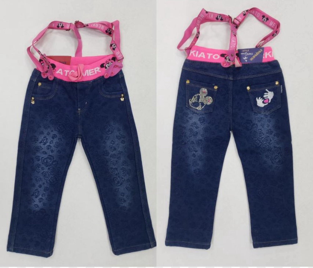 Джинси “Мінні”, джинс на флісі ТМ "Merkiato"