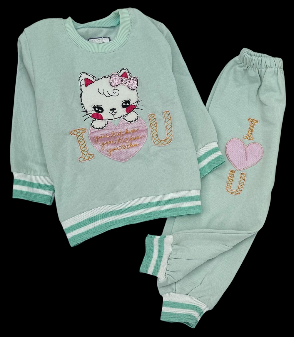 Костюм 2в1: світшот, штани, двунитка з начосом ТМ "Missmini Kids"