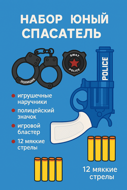 Полицейский игровой набор