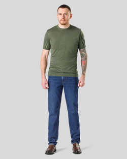 Футболка чоловіча кольору хакі (арт. 7462300112)