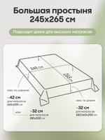 Комплект постельного белья Однотонный Сатин Элитный OCE012