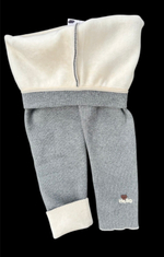 Лосини утеплені, трикотаж рубчик, велюр ТМ "QQG"