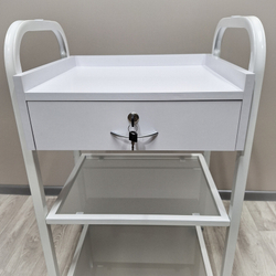 Косметологічний візок R-9 білий