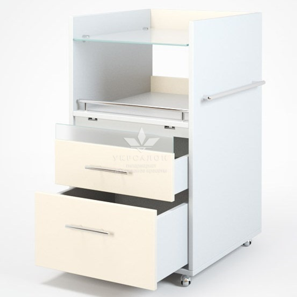 Косметологическая тележка Kubika с бактерицидной лампой