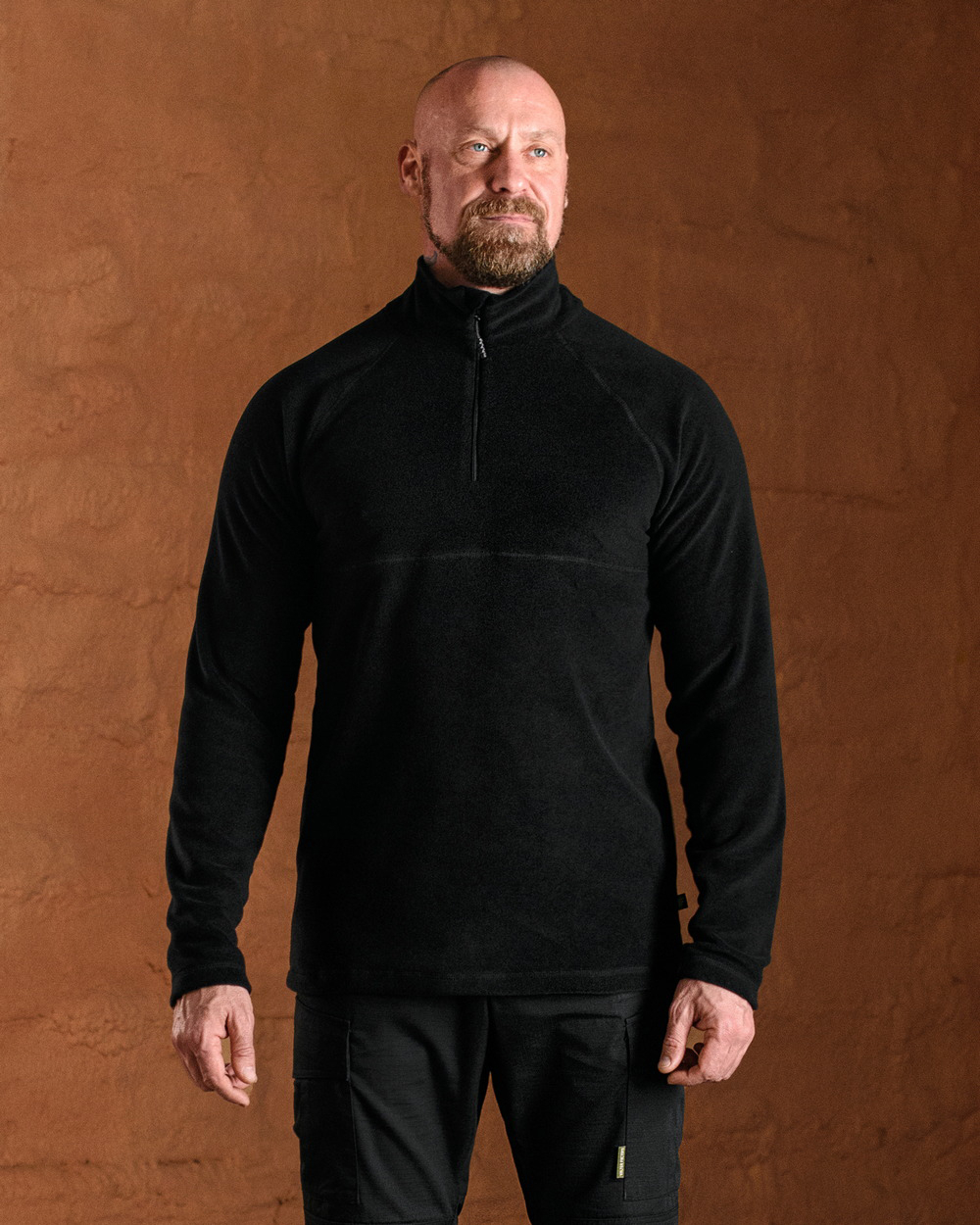 Кофта флісова чорна чоловіча (арт. 4562200601)