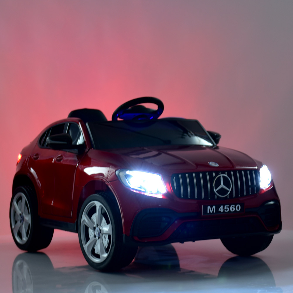 Дитячий електромобіль Mercedes (Мерседес) 4WD 180W Bambi M 4560EBLR