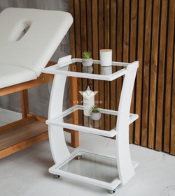 Косметологічний візок D-7 White