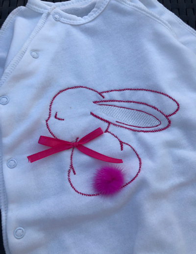 Чоловічок "Пухнастий хвостик", футер ТМ "ALL" (56 см)