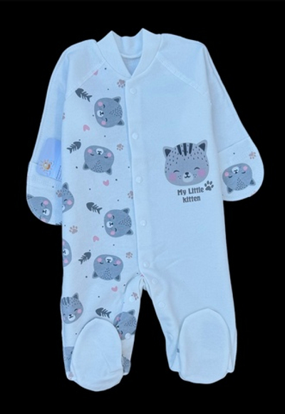 Чоловічок "My little kitten", футер ТМ "Happy TOT" (56 см)