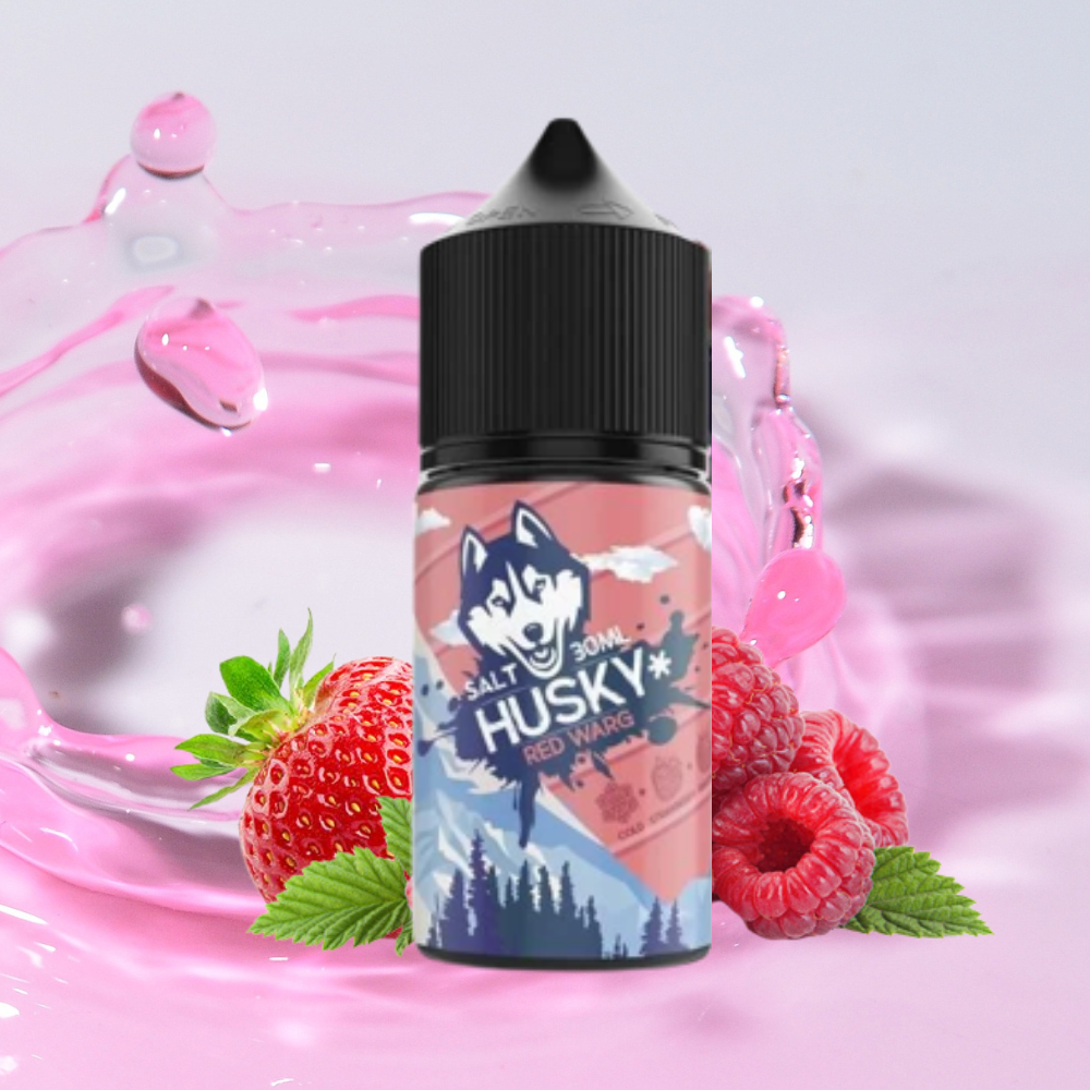 Husky Malaysian Salt Red Warg (raspberry, strawberry, ice)