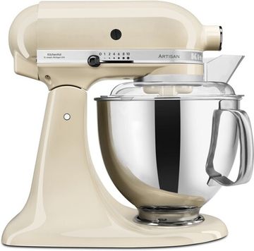 Планетарний міксер KitchenAid Artisan 5KSM175PSEAC з відкидним блоком кремовий