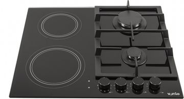 Варильна поверхня комбінована VENTOLUX HG622-B9G CS (BK)