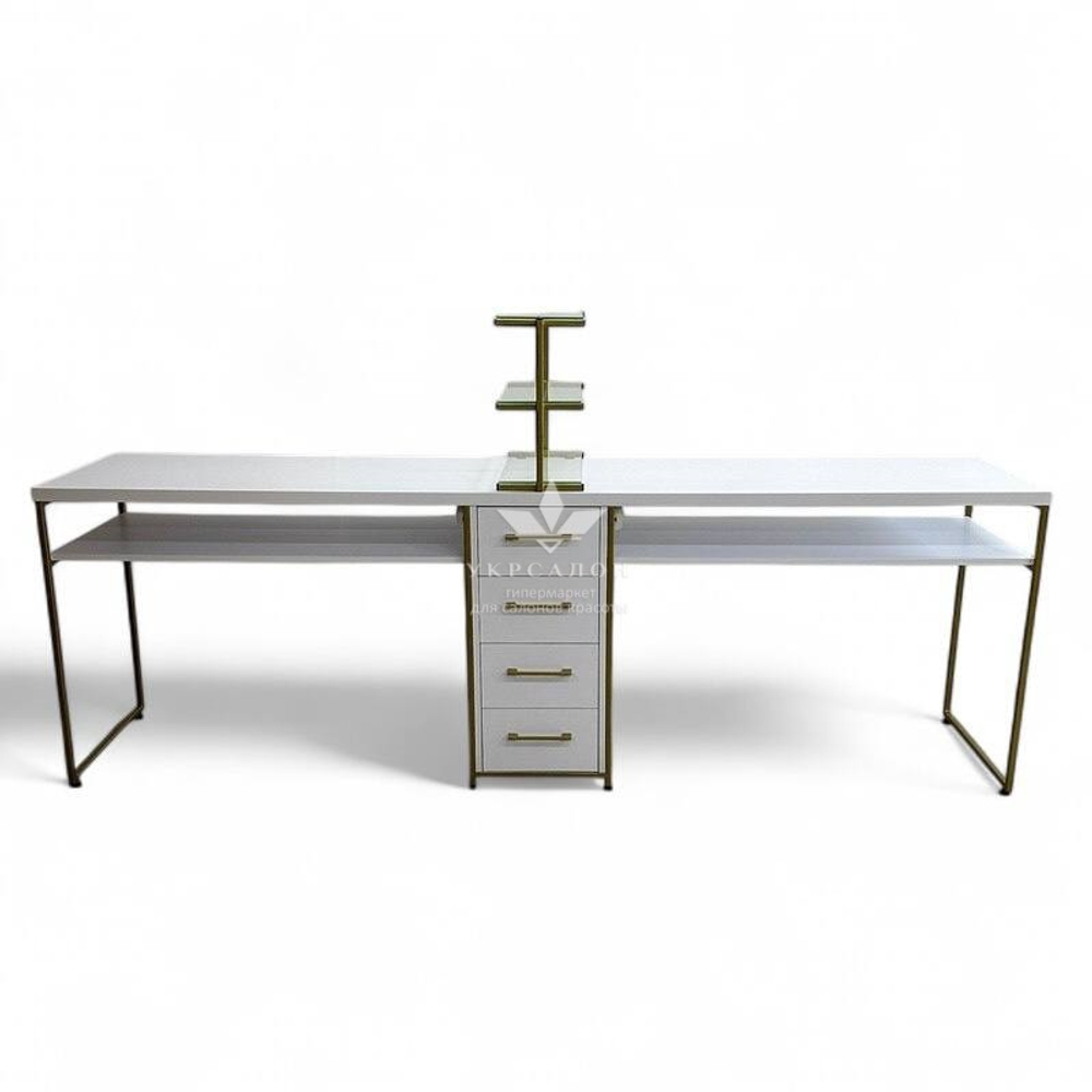 Маникюрный стол Mark SM-500 plus с полкой для лаков