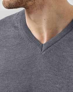 Джемпер чоловічий сірий (арт. 7662300504)