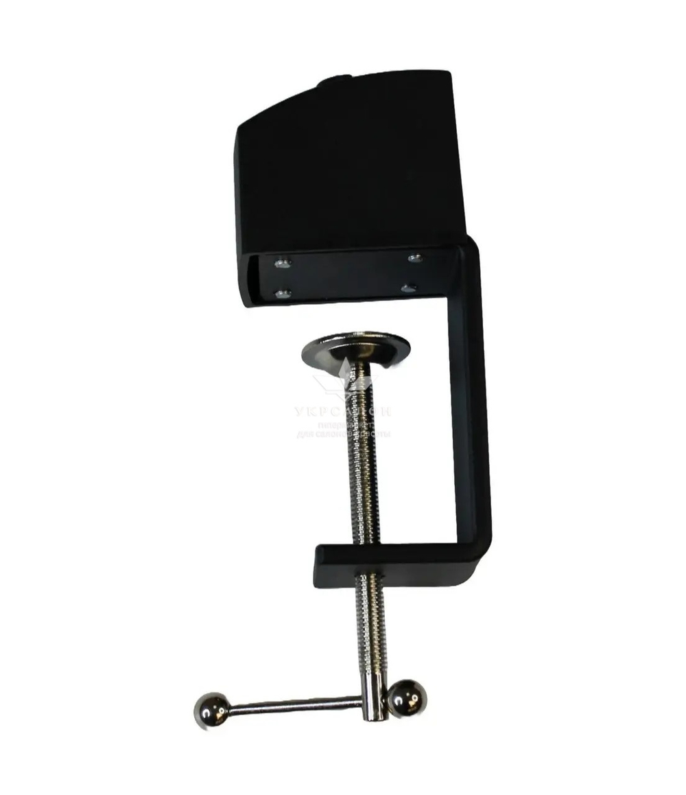 Настольная светодиодная бестеневая Led лампа для бьюти мастера на струбцине KMS-1005 (9501), 30 Вт, черная