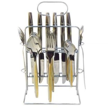 Набір столових приладів 24 предметів на підставці Krauff 29-189-016 Grace