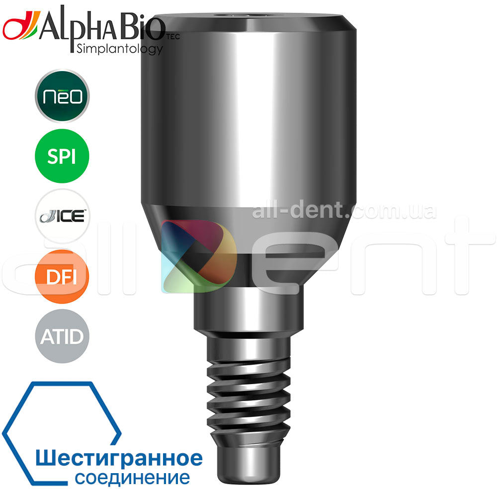 Формирователь десны AlphaBio Шестигранное соединение (IH) 110