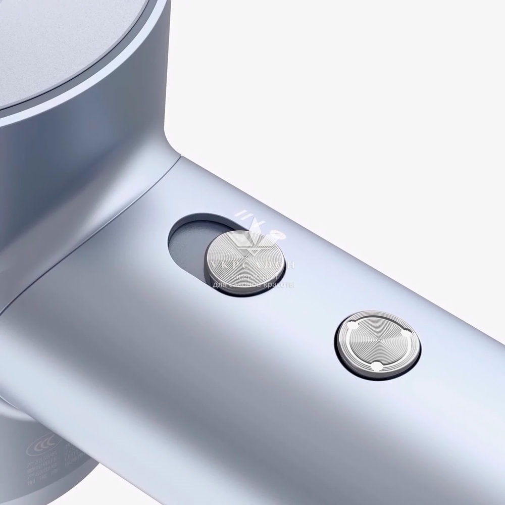 Фен Laifen профессиональный с ионизацией, 3 насадки, серый