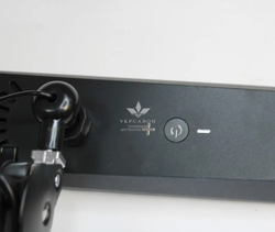 Настольная светодиодная бестеневая Led лампа для бьюти мастера на струбцине KMS-1005 (9501), 30 Вт, черная